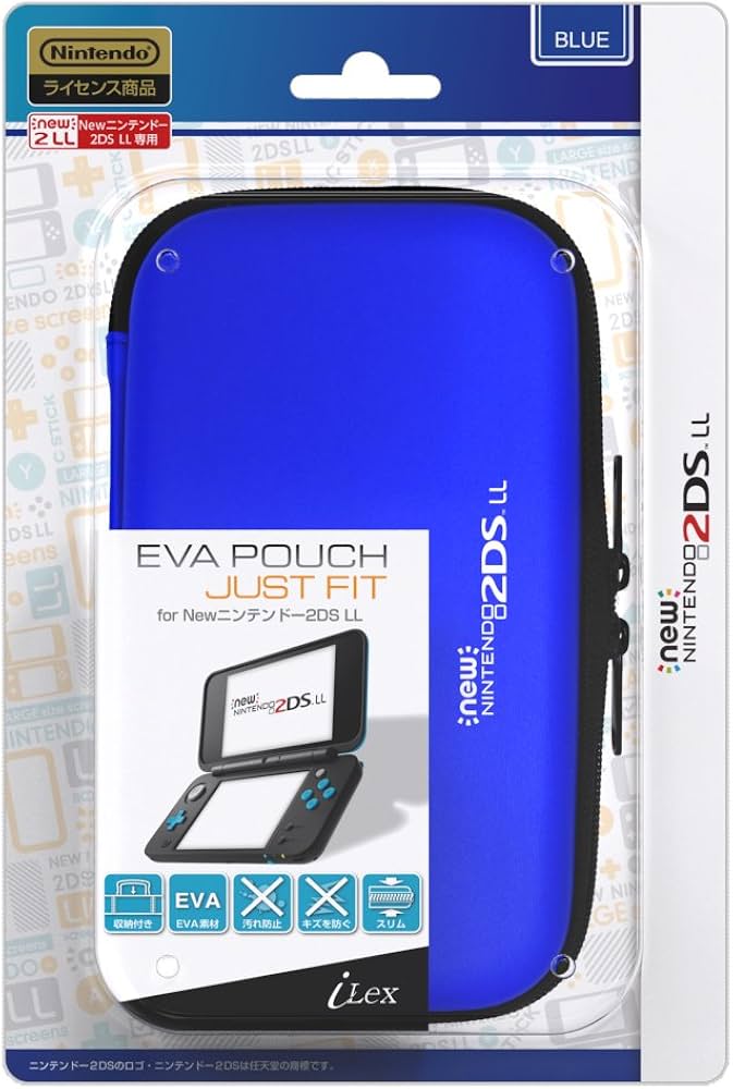 New 2DS LL 青（カセット付き）